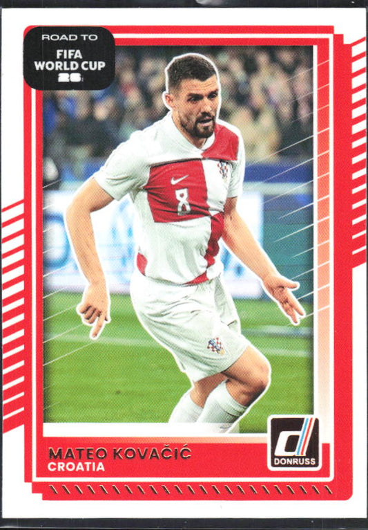 2025-26 Donruss Road to FIFA World Cup #59 Mateo Kovacic Base