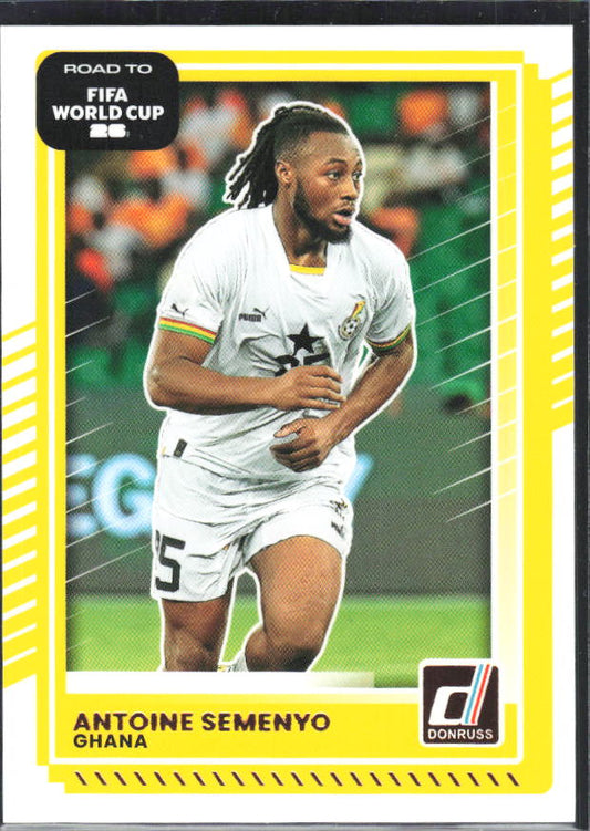 2025-26 Donruss Road to FIFA World Cup #131 Antoine Semenyo Base