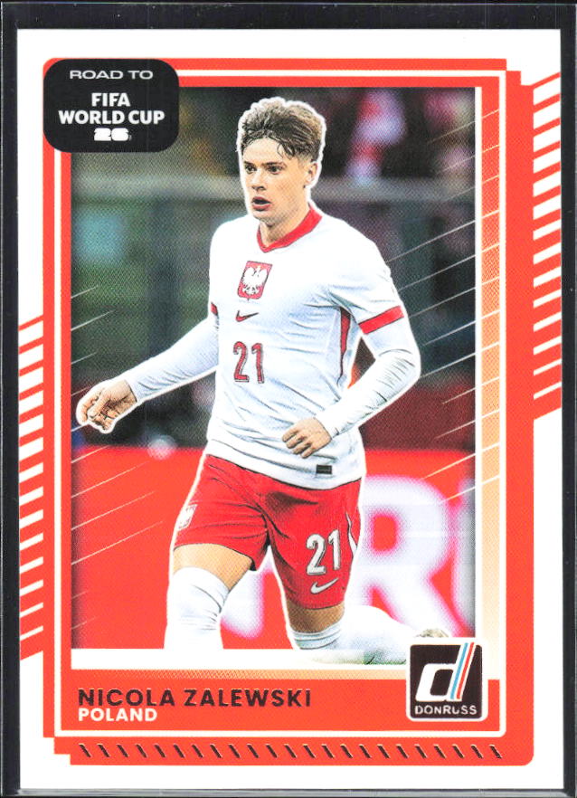 2025-26 Donruss Road to FIFA World Cup #200 Nicola Zalewski Base