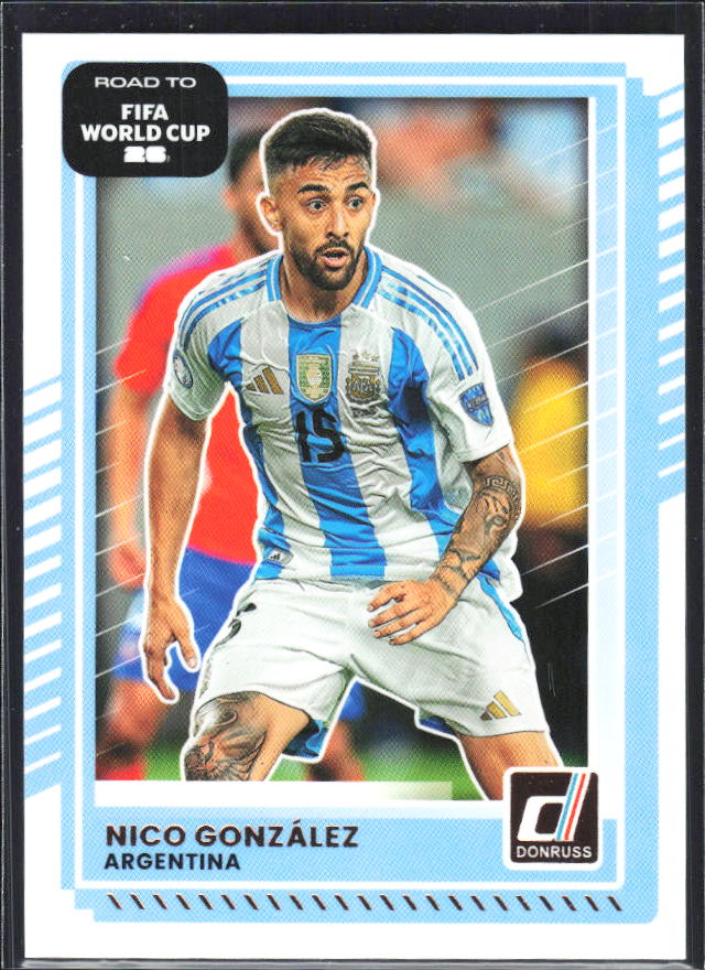 2025-26 Donruss Road to FIFA World Cup #159 Nico Gonzalez Base