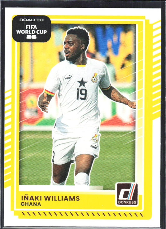 2025-26 Donruss Road to FIFA World Cup #130 Inaki Williams Base