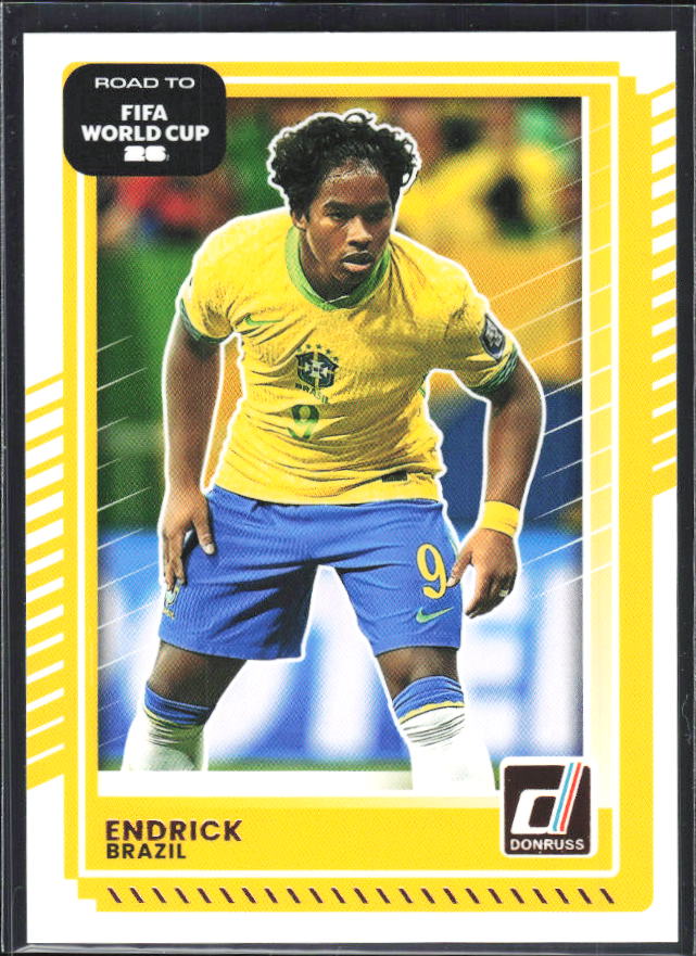 2025-26 Donruss Road to FIFA World Cup #188 Endrick Base