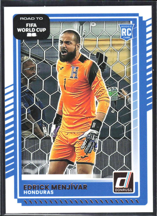 2025-26 Donruss Road to FIFA World Cup #106 Edrick Menjívar Base