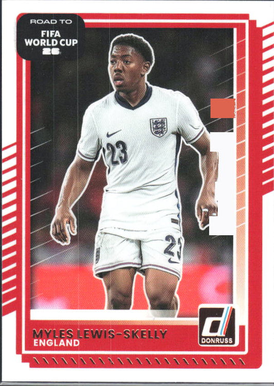 2025-26 Donruss Road to FIFA World Cup #72 Myles Lewis-Skelly Base