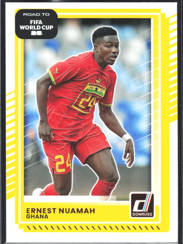 2025-26 Donruss Road to FIFA World Cup #129 Ernest Nuamah Base