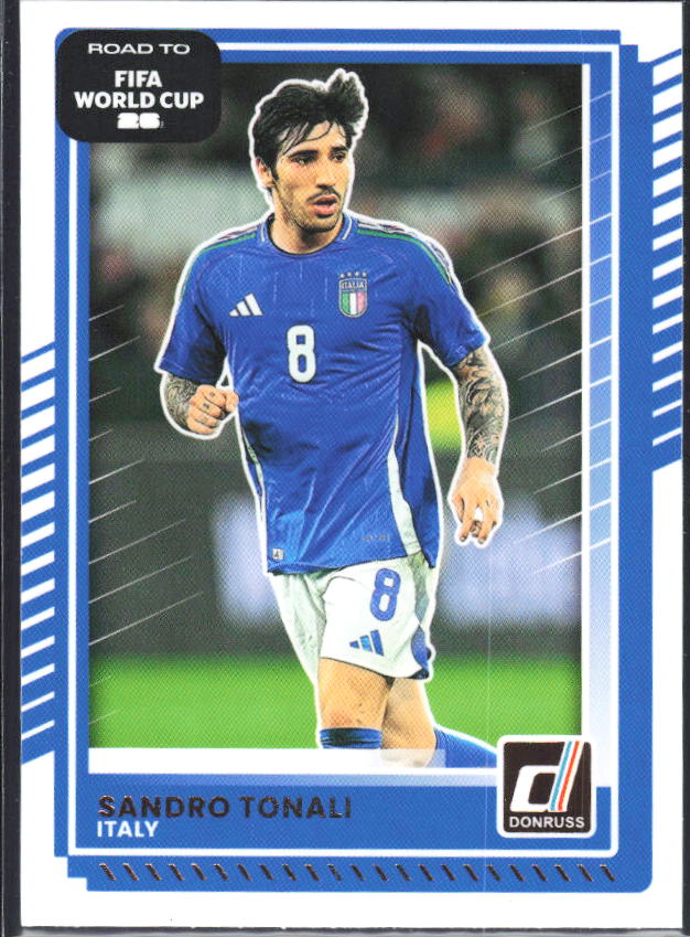 2025-26 Donruss Road to FIFA World Cup #110 Sandro Tonali Base