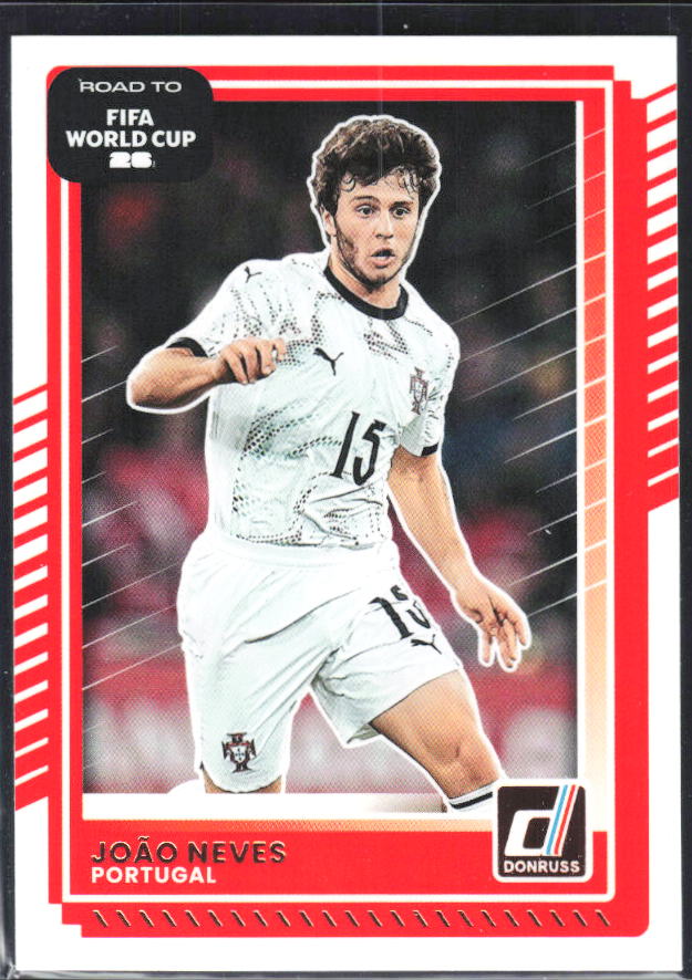 2025-26 Donruss Road to FIFA World Cup #86 Joao Neves Base