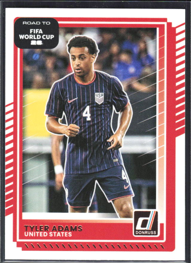 2025-26 Donruss Road to FIFA World Cup #22 Tyler Adams Base