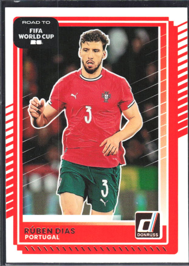 2025-26 Donruss Road to FIFA World Cup #93 Ruben Dias Base