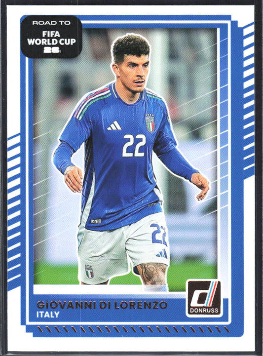 2025-26 Donruss Road to FIFA World Cup #117 Giovanni Di Lorenzo Base