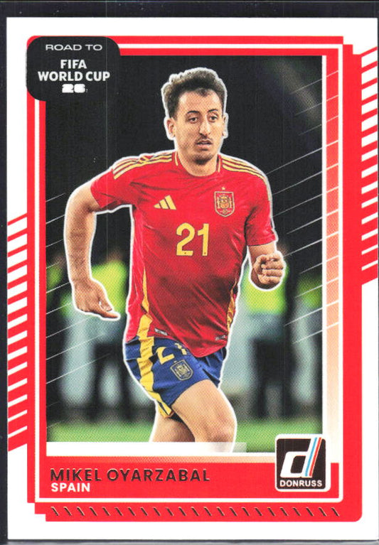 2025-26 Donruss Road to FIFA World Cup #15 Mikel Oyarzabal Base