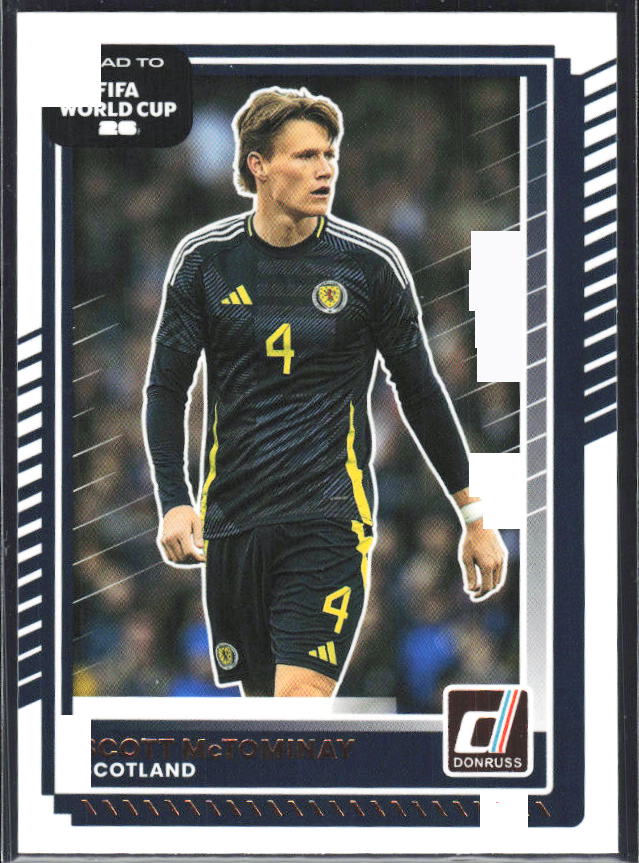 2025-26 Donruss Road to FIFA World Cup #132 Scott McTominay Base