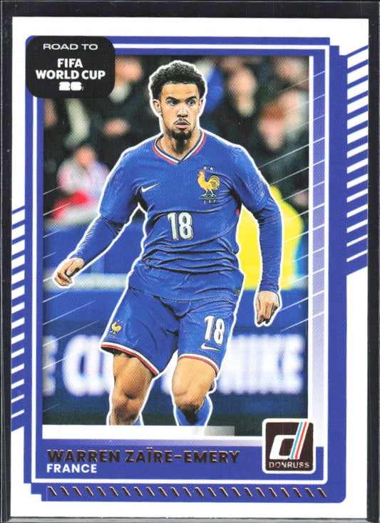 2025-26 Donruss Road to FIFA World Cup #149 Warren Zaire-Emery Base