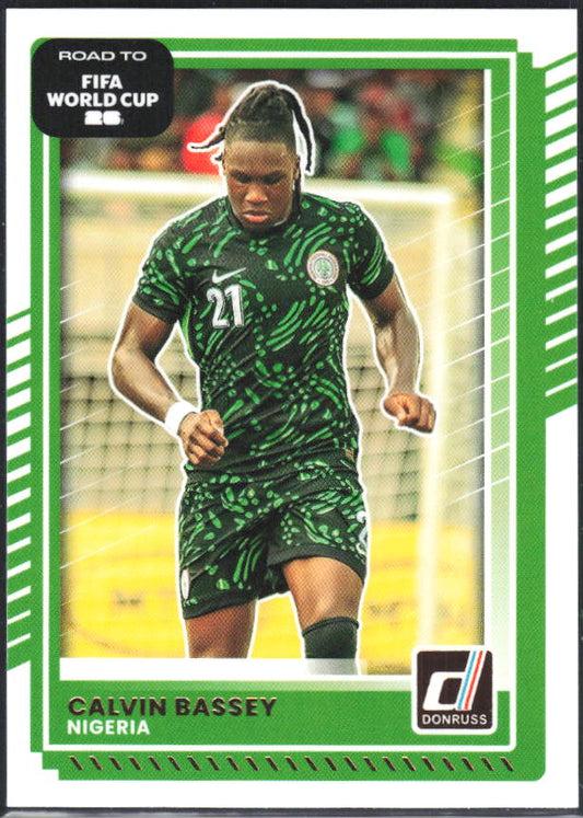 2025-26 Donruss Road to FIFA World Cup #189 Calvin Bassey Base