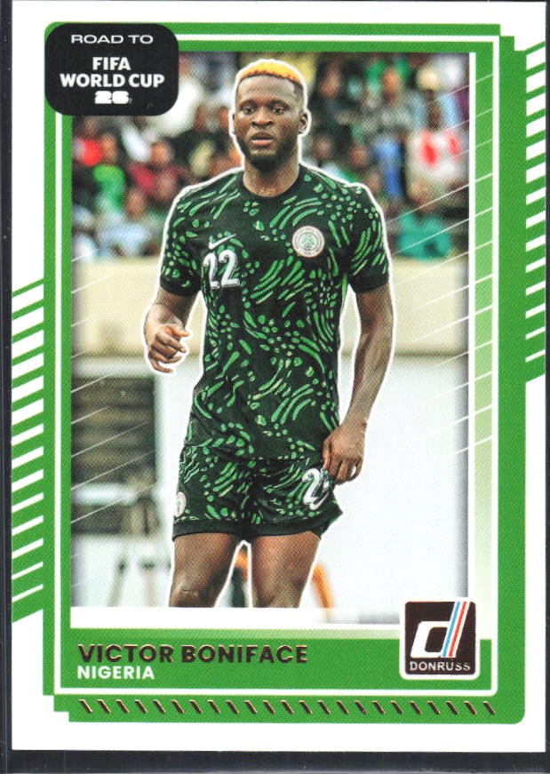 2025-26 Donruss Road to FIFA World Cup #192 Victor Boniface Base
