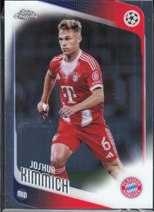 2025-26 Topps Chrome UEFA Club Competitions #55 Joshua Kimmich Base
