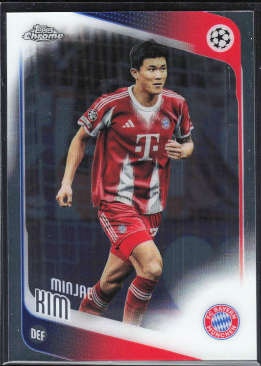 2025-26 Topps Chrome UEFA Club Competitions #101 Minjae Kim Base