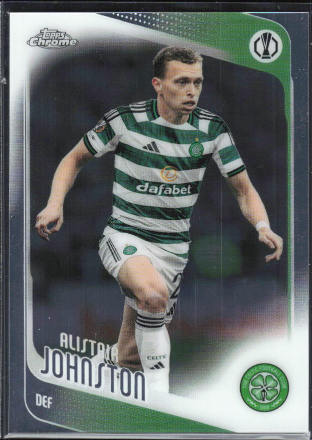 2025-26 Topps Chrome UEFA Club Competitions #148 Alistair Johnston Base
