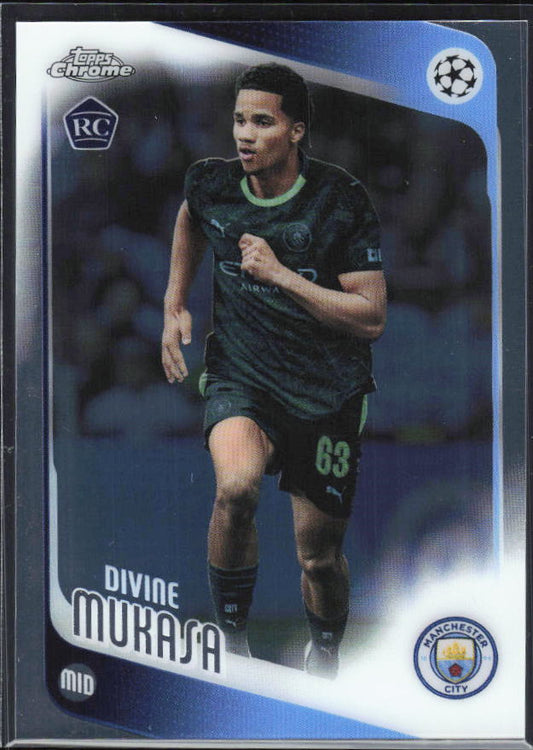 2025-26 Topps Chrome UEFA Club Competitions #49 Divine Mukasa Base