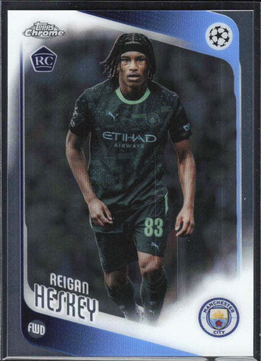 2025-26 Topps Chrome UEFA Club Competitions #142 Reigan Heskey Base