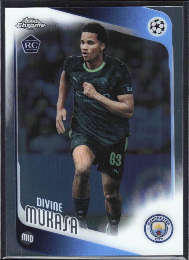 2025-26 Topps Chrome UEFA Club Competitions #49 Divine Mukasa Base