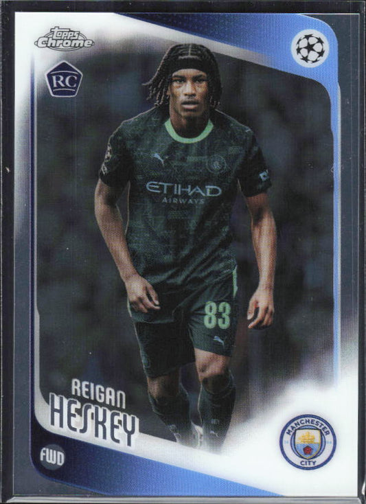 2025-26 Topps Chrome UEFA Club Competitions #142 Reigan Heskey Base