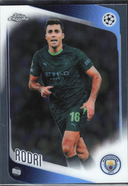 2025-26 Topps Chrome UEFA Club Competitions #171 Rodri Base