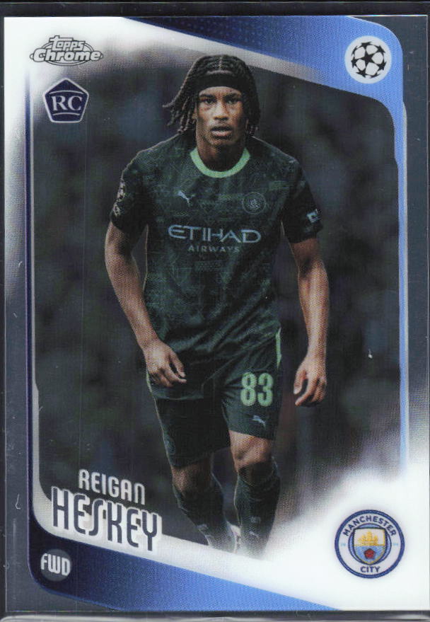 2025-26 Topps Chrome UEFA Club Competitions #142 Reigan Heskey Base
