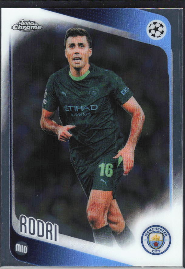 2025-26 Topps Chrome UEFA Club Competitions #171 Rodri Base