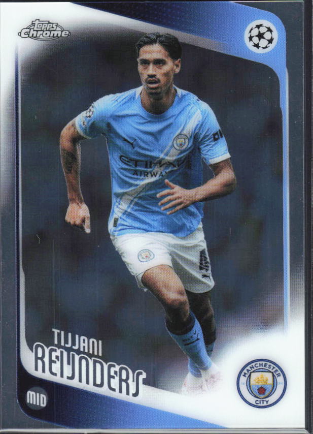 2025-26 Topps Chrome UEFA Club Competitions #155 Tijjani Reijnders Base