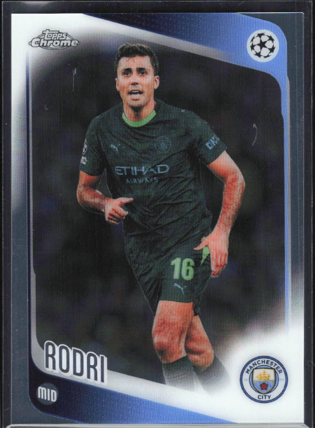 2025-26 Topps Chrome UEFA Club Competitions #171 Rodri Base