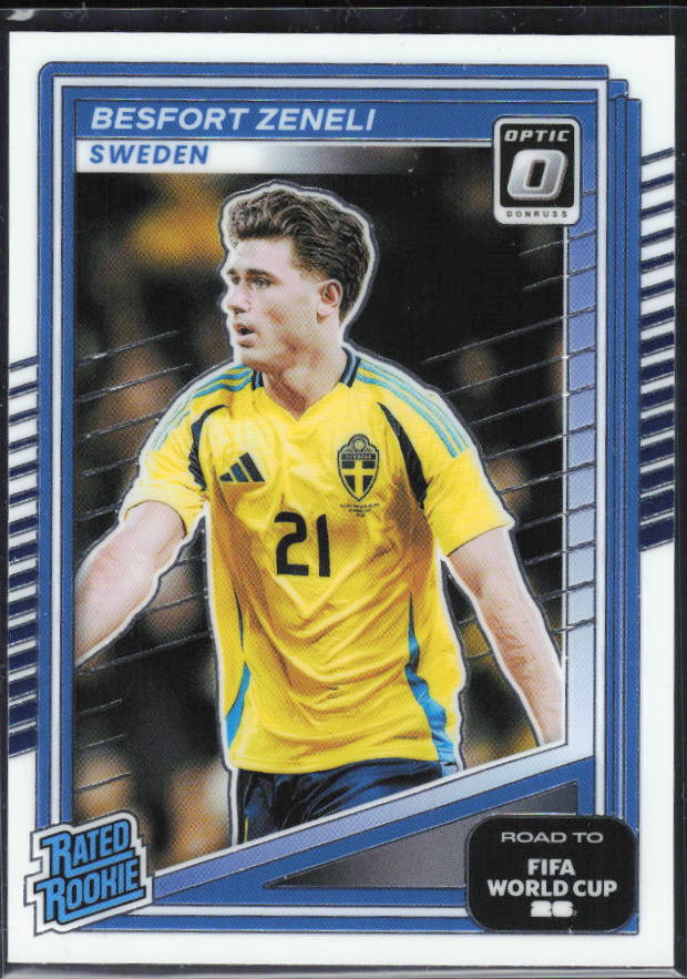 2025-26 Donruss Road to FIFA World Cup #242 Besfort Zeneli Optic