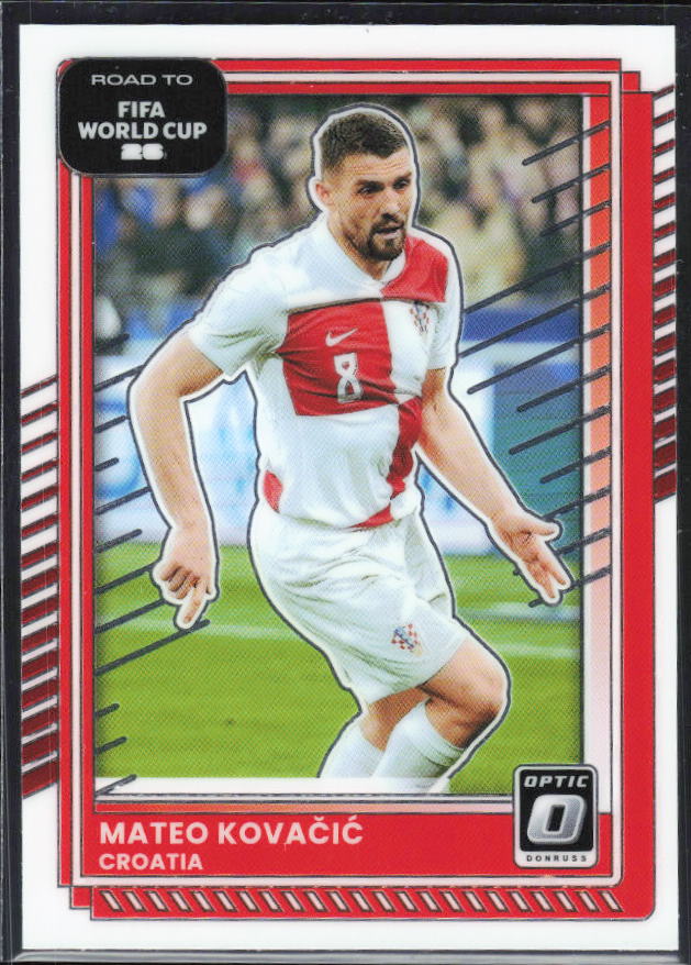2025-26 Donruss Road to FIFA World Cup #59 Mateo Kovacic Optic