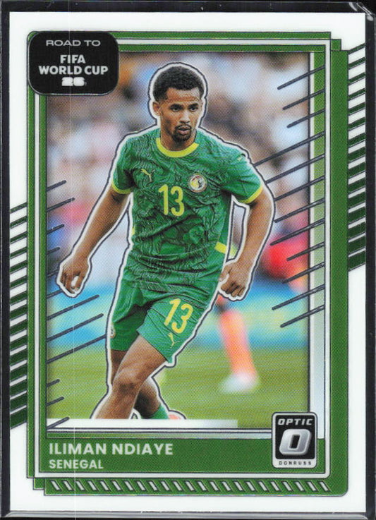 2025-26 Donruss Road to FIFA World Cup #5 Iliman Ndiaye Optic