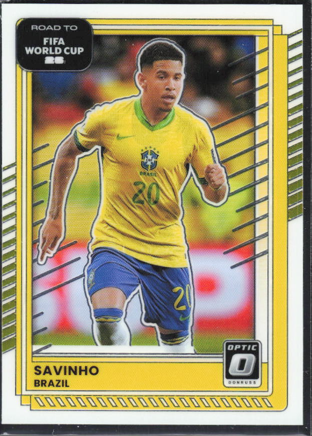 2025-26 Donruss Road to FIFA World Cup #186 Savinho Optic