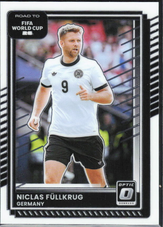 2025-26 Donruss Road to FIFA World Cup #35 Niclas Fullkrug Optic