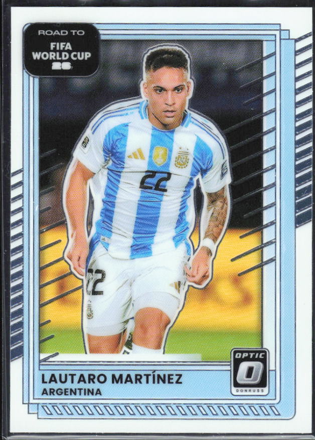 2025-26 Donruss Road to FIFA World Cup #163 Lautaro Martinez Optic