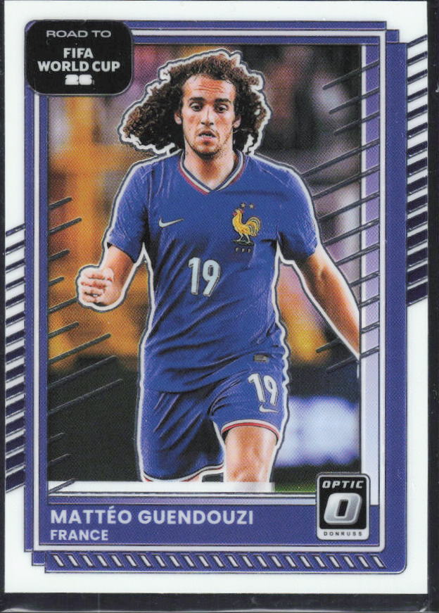 2025-26 Donruss Road to FIFA World Cup #144 Matteo Guendouzi Optic