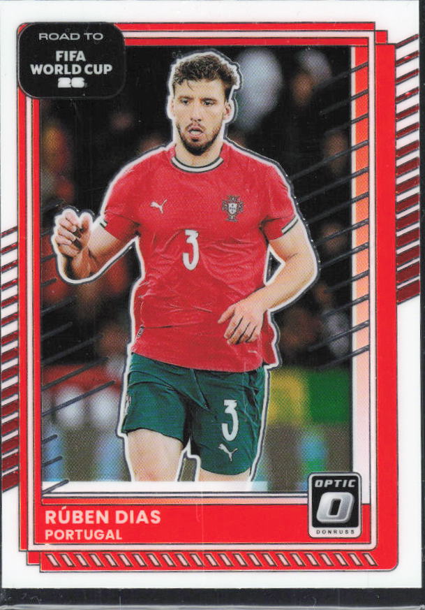2025-26 Donruss Road to FIFA World Cup #93 Ruben Dias Optic