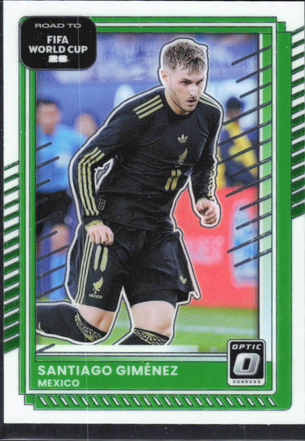 2025-26 Donruss Road to FIFA World Cup #75 Santiago Gimenez Optic