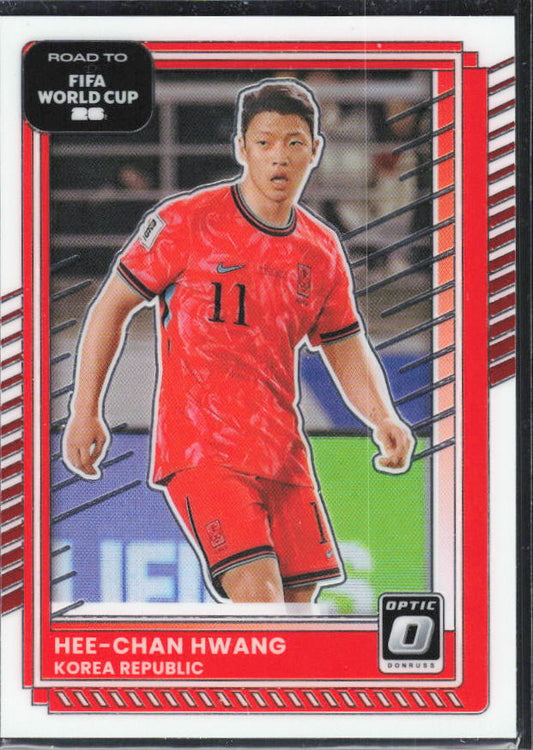 2025-26 Donruss Road to FIFA World Cup #103 Hee-chan Hwang Optic