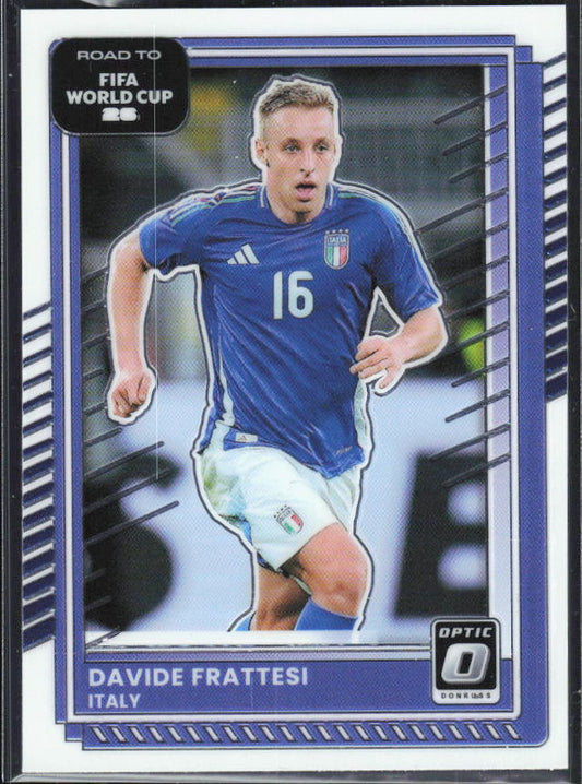 2025-26 Donruss Road to FIFA World Cup #113 Davide Frattesi Optic