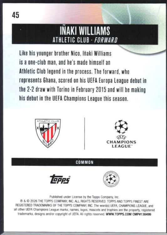 Iñaki Williams – baksida