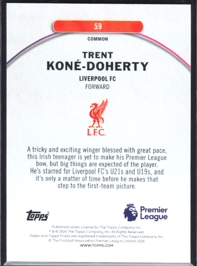 Trent Koné-Doherty – baksida