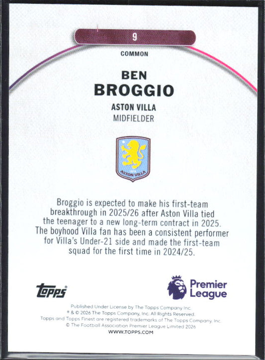 Ben Broggio – baksida