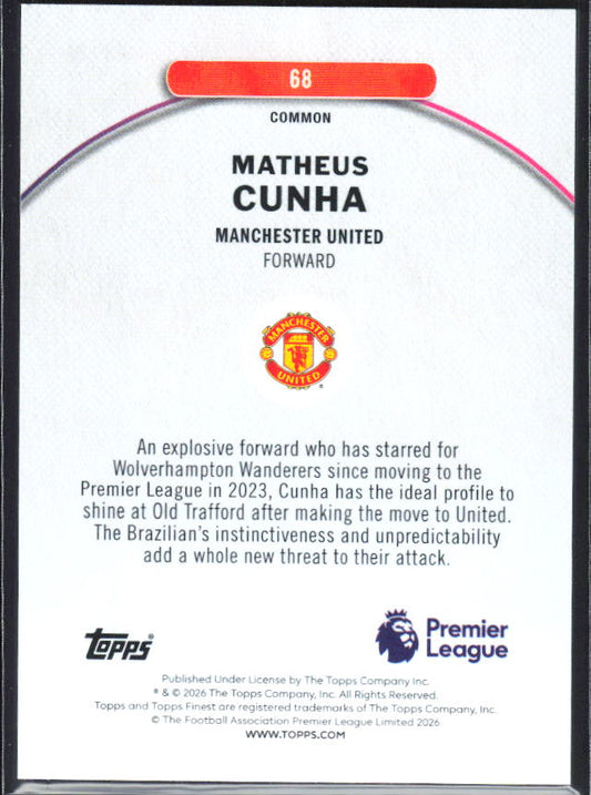 Matheus Cunha – baksida