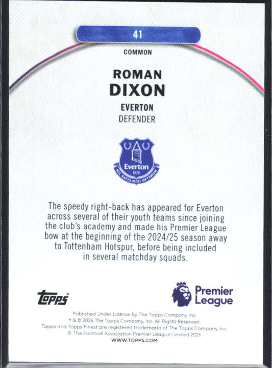 Roman Dixon – baksida