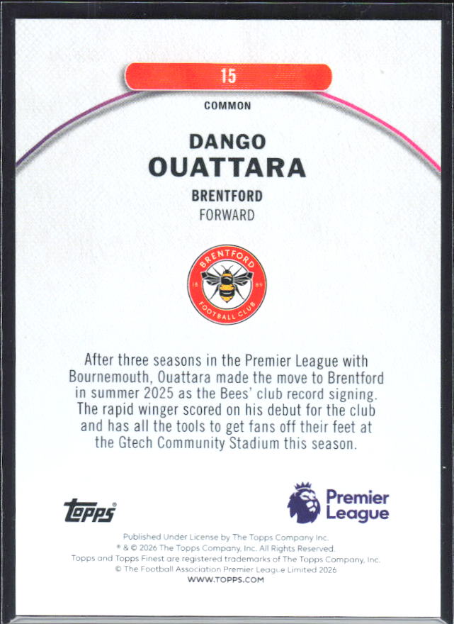 Dango Ouattara – baksida