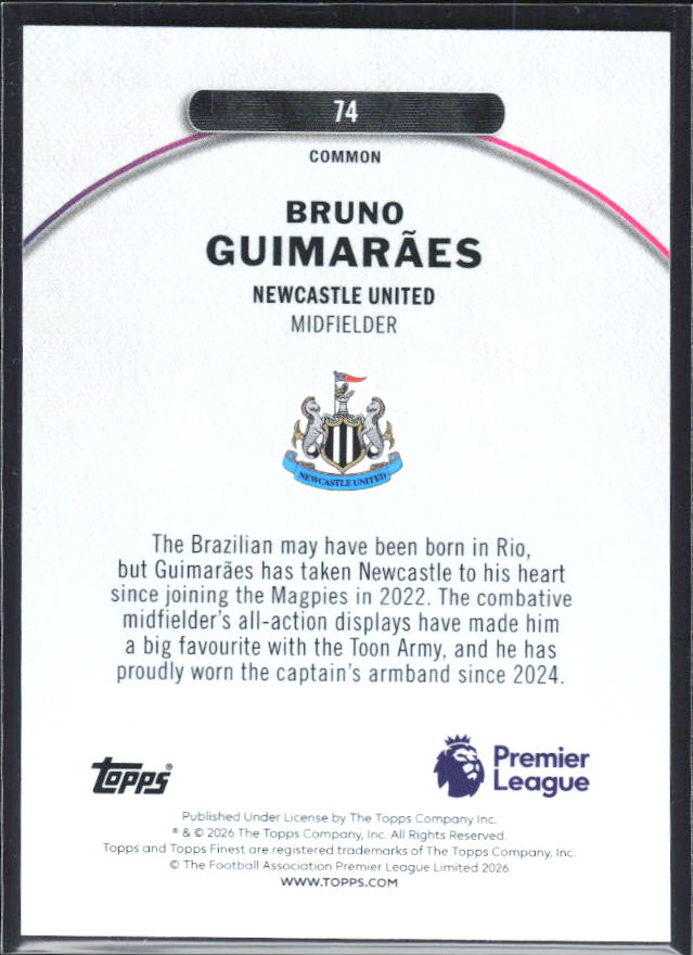 Bruno Guimarães – baksida