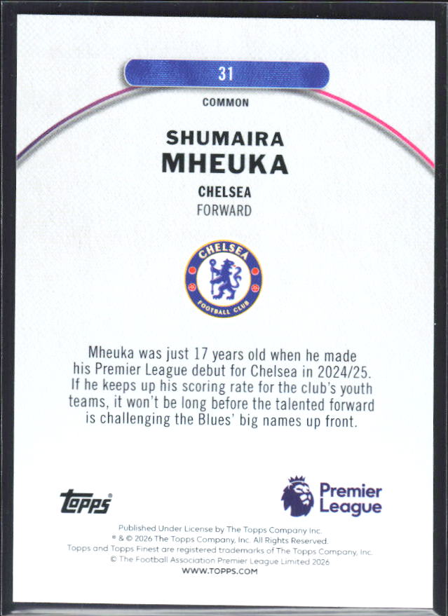 Shumaira Mheuka – baksida